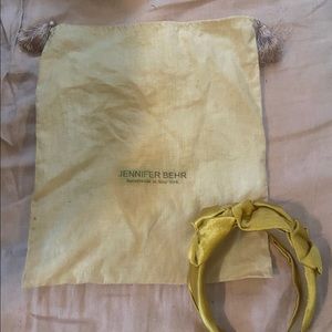 Jennifer Behr Satin Lorelei Headband